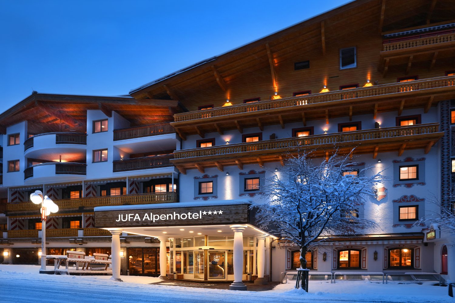 Hotelansichtwinter