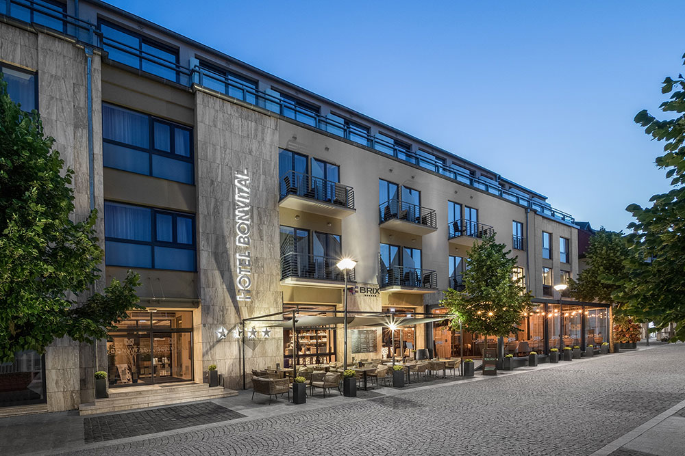 hotelansicht nacht